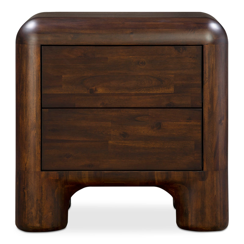 Rowan - Nightstand - Dark Brown