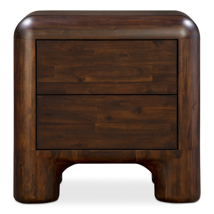 Rowan - Nightstand - Dark Brown
