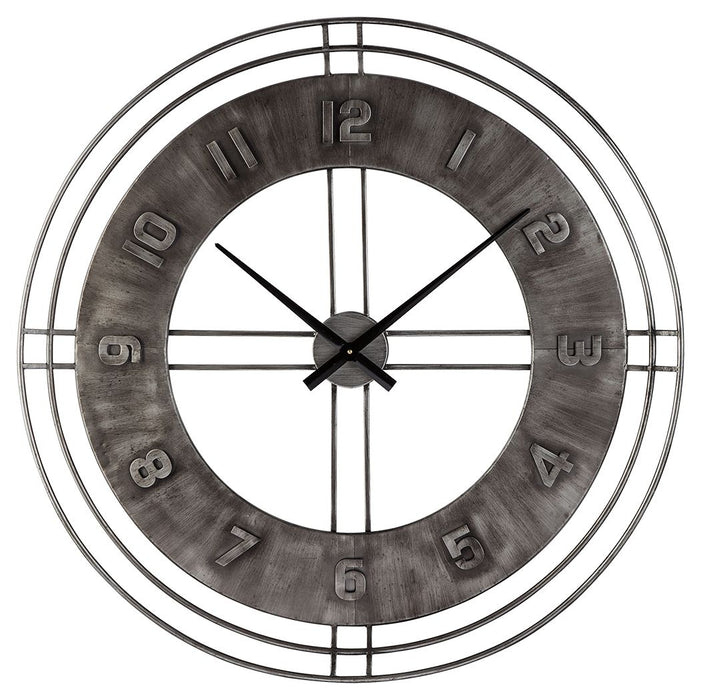 Ana Sofia - Wall Clock - Antique Gray
