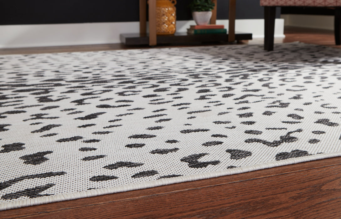 Samya Black / White/gray Rug