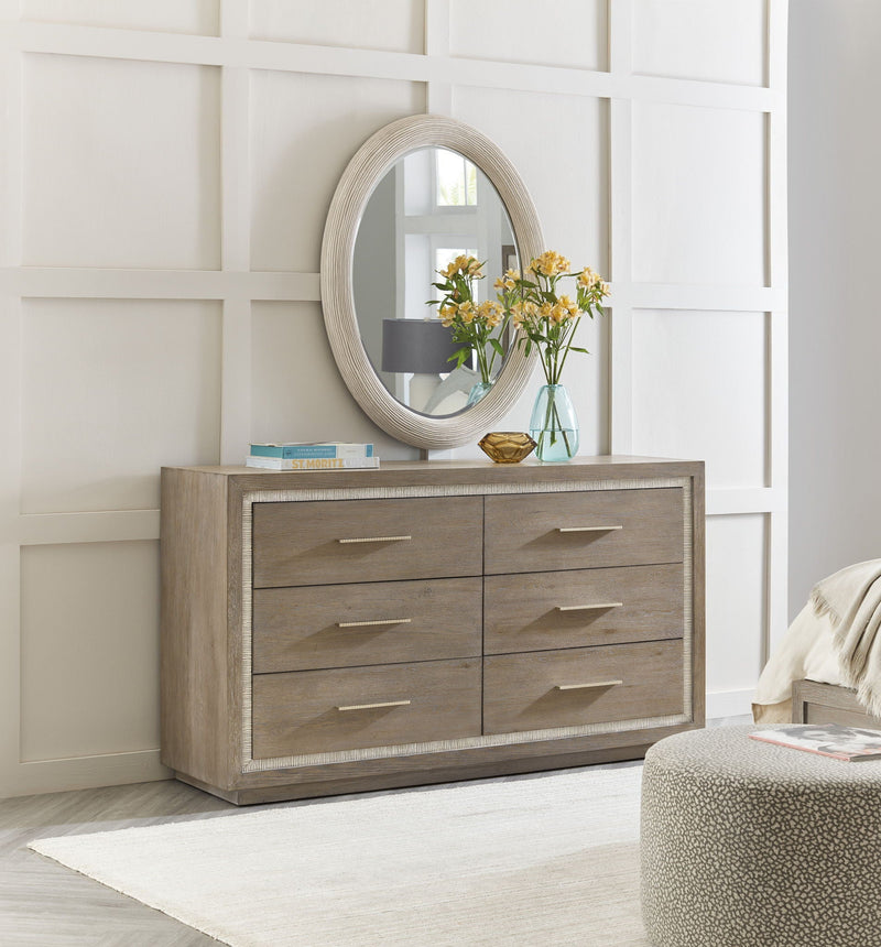 Serenity - Mainstay 6-Drawer Dresser - Gray