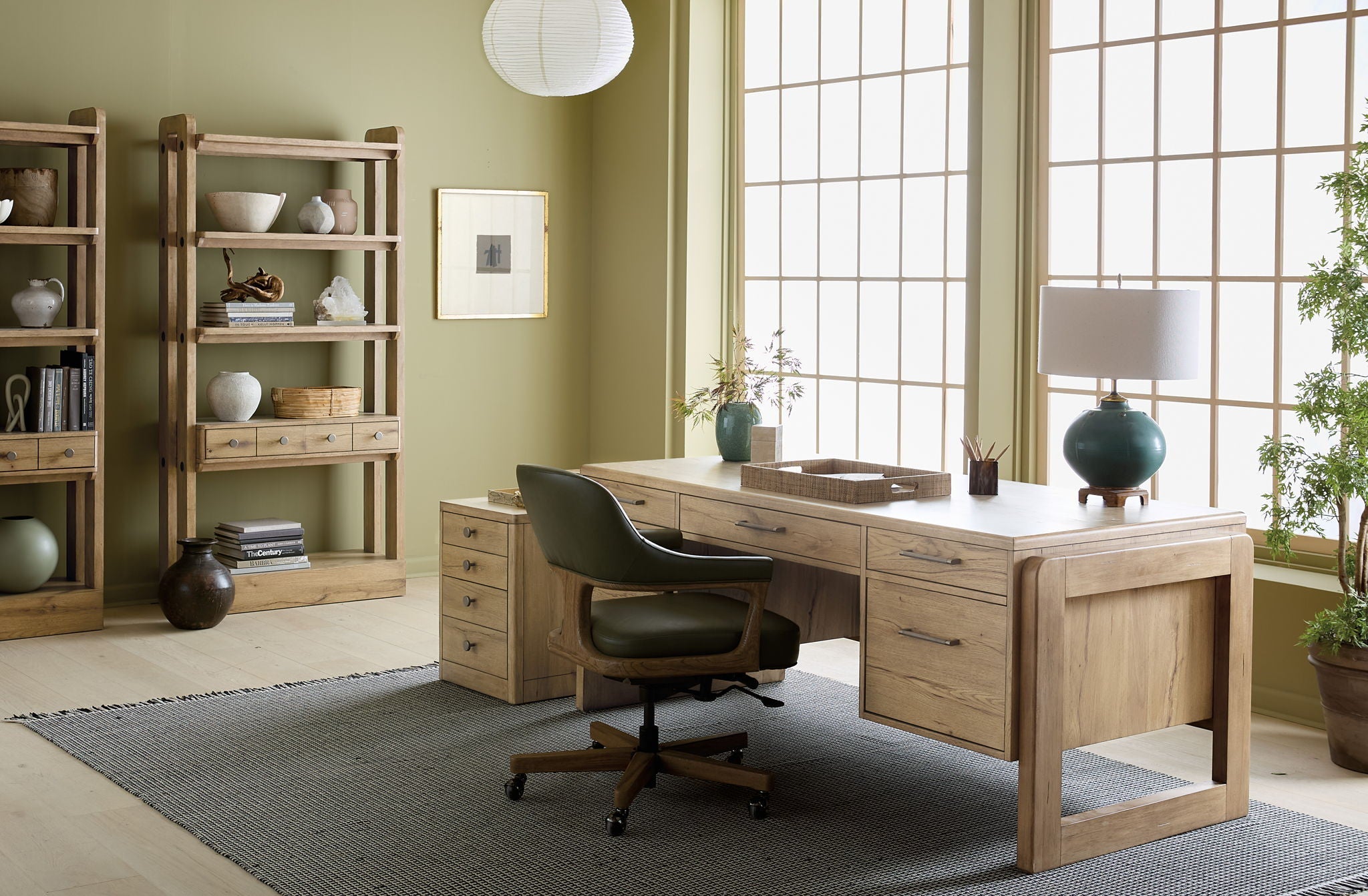 Home Office - Mobile File - Light Brown — Sterling House Interiors
