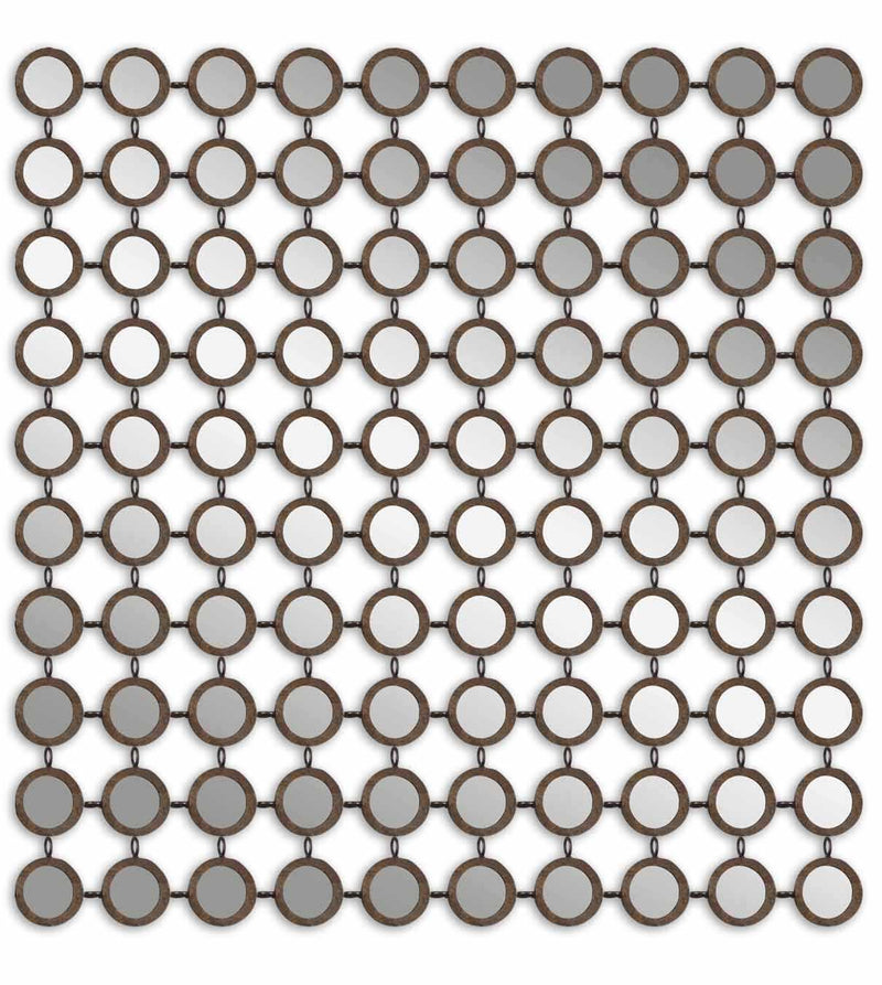 Dinuba - Mirror - Antique Silver Champagne