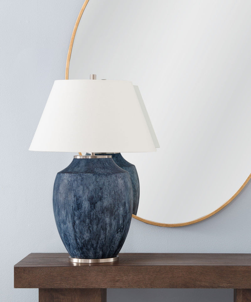 Ashe - Table Lamp - Blue