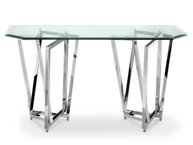Lenox Square - Rectangular Sofa Table - Chrome