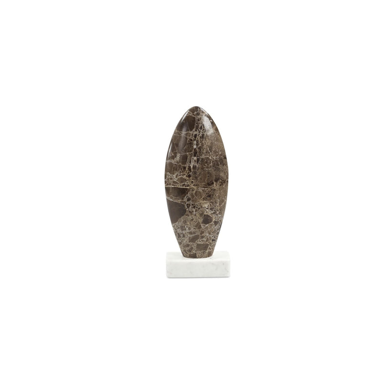 Boda - Sculpture Dark Emperador Marble - Brown