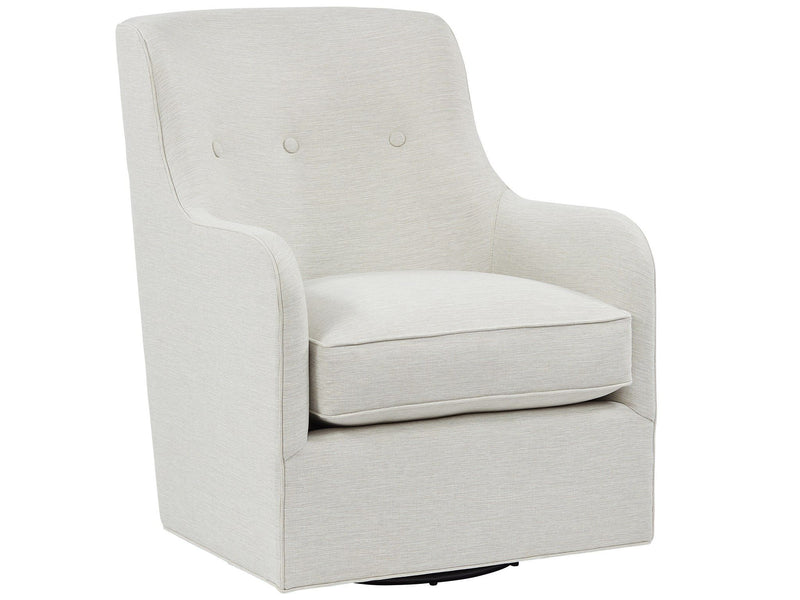 Mawyer Swivel Chair Special Order Pearl Silver