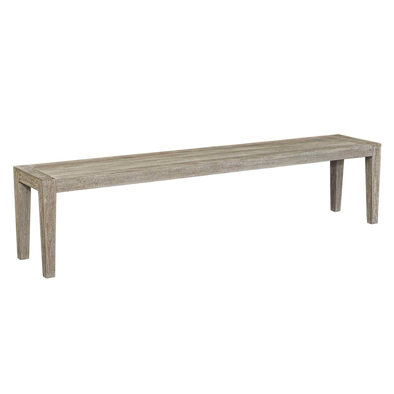 Kirkham - Wooden Outdoor Bench - Gray