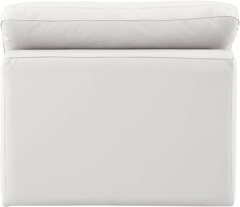 Indulge - Faux Leather Armless Chair