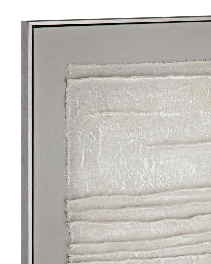 Zole II Framed Canvas - Gray