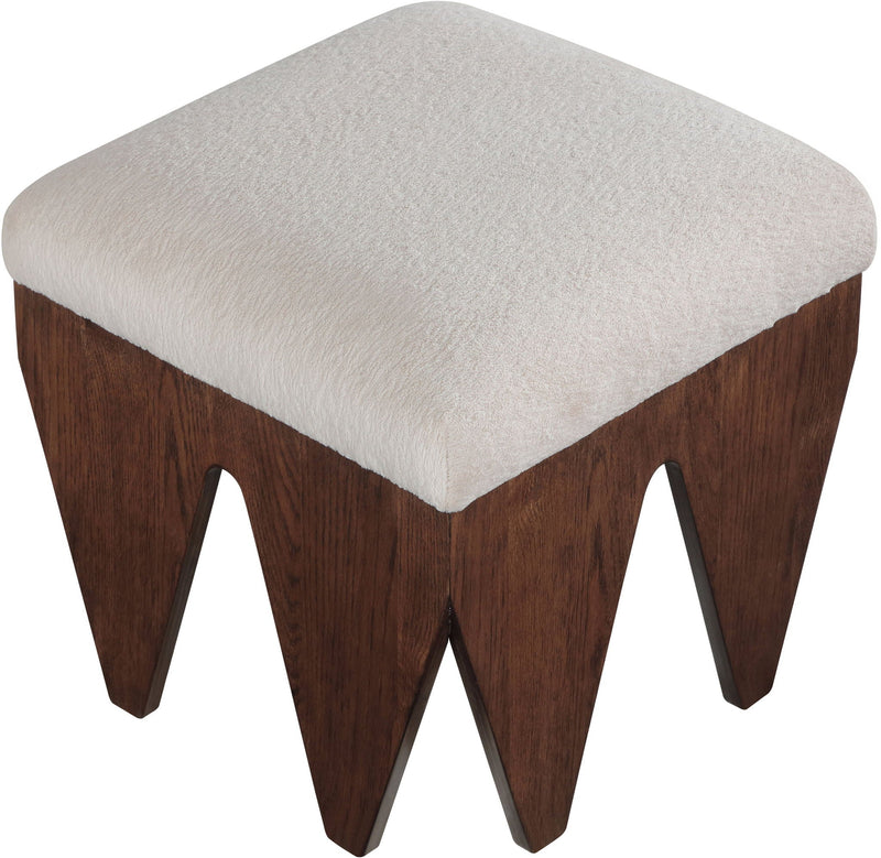 Altair - Fabric Bench - Dark Brown Base