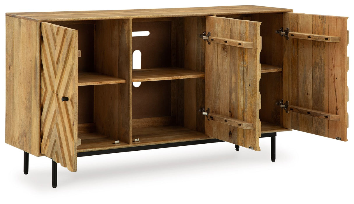 Cadewick - Accent Cabinet - Natural