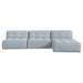 Sunseeker - 3 Piece Outdoor Lounge - Light Blue