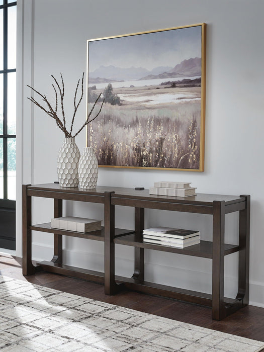 Breckington - Sofa Table - Dark Brown