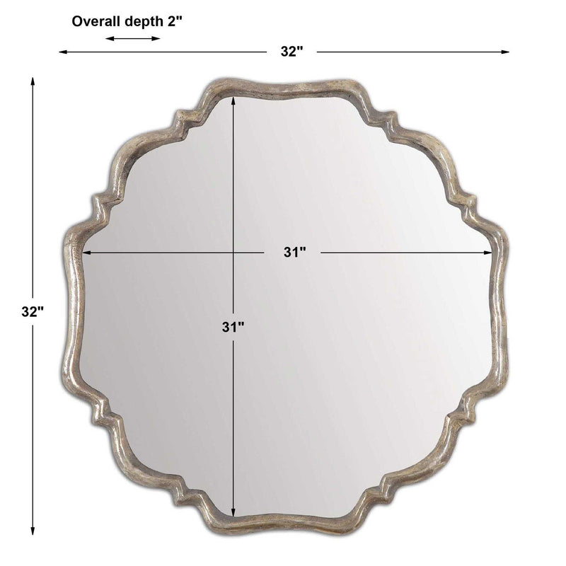 Valentia - Mirror - Silver