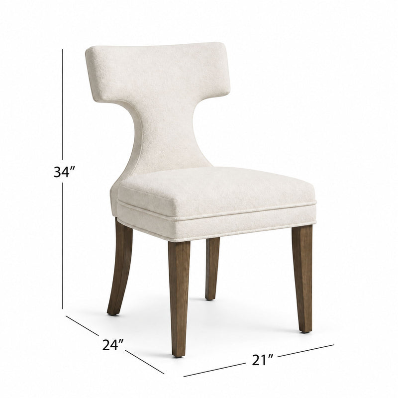 Oliver - Dining Chair (Set of 2) - Cream