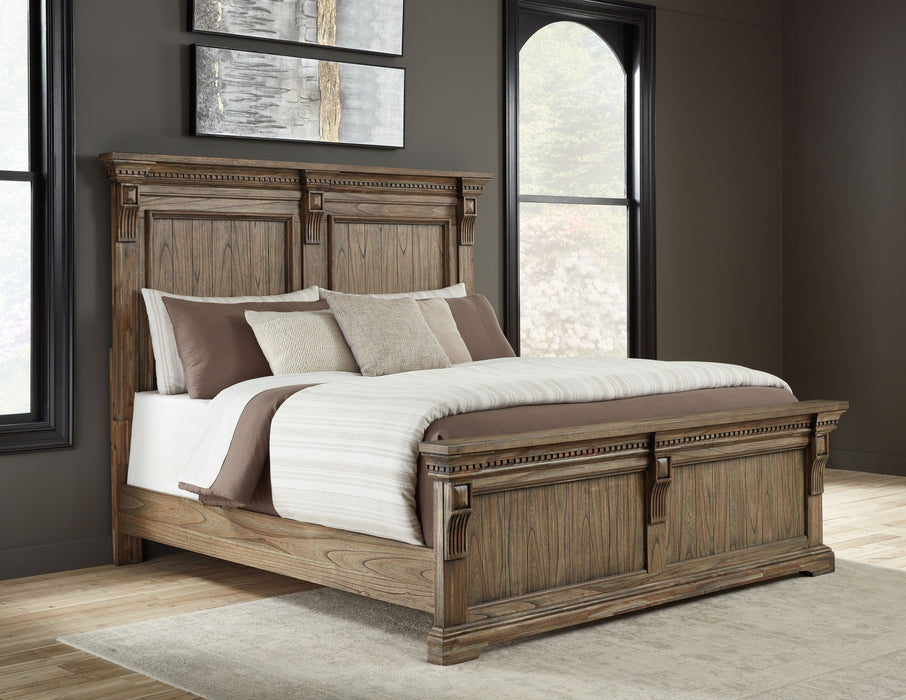 Markenburg Brown Panel Bed