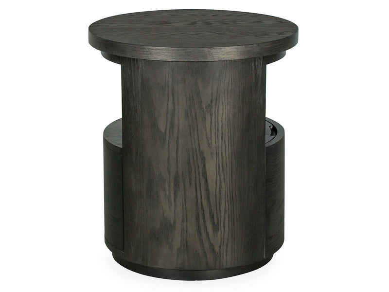 Bosley - Round End Table - Coffee Bean