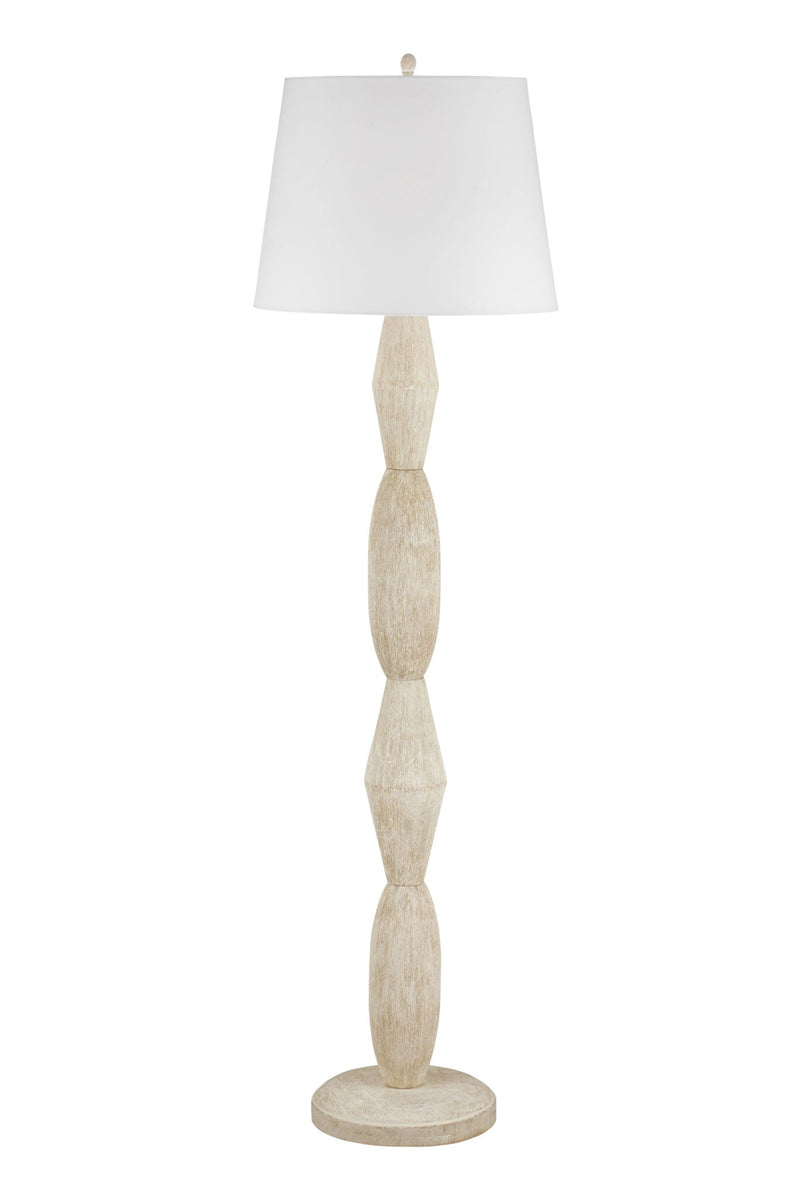 Aurelia - Floor Lamp - Beige / White