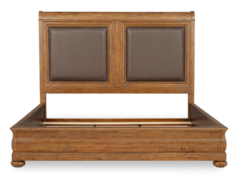 Echelon - Complete Upholstered Sleigh Bed