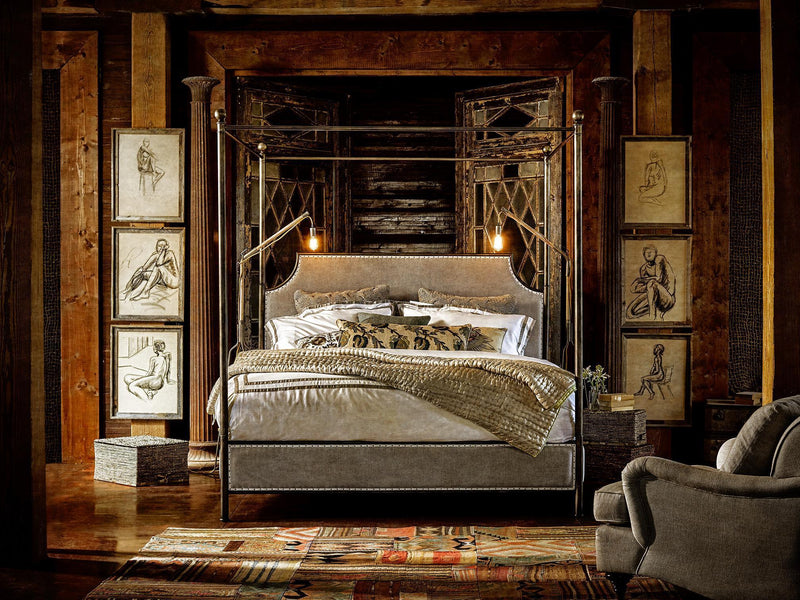Curated Respite King Bed Dark Gray