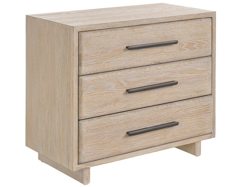 Modern - Three Drawer Nightstand