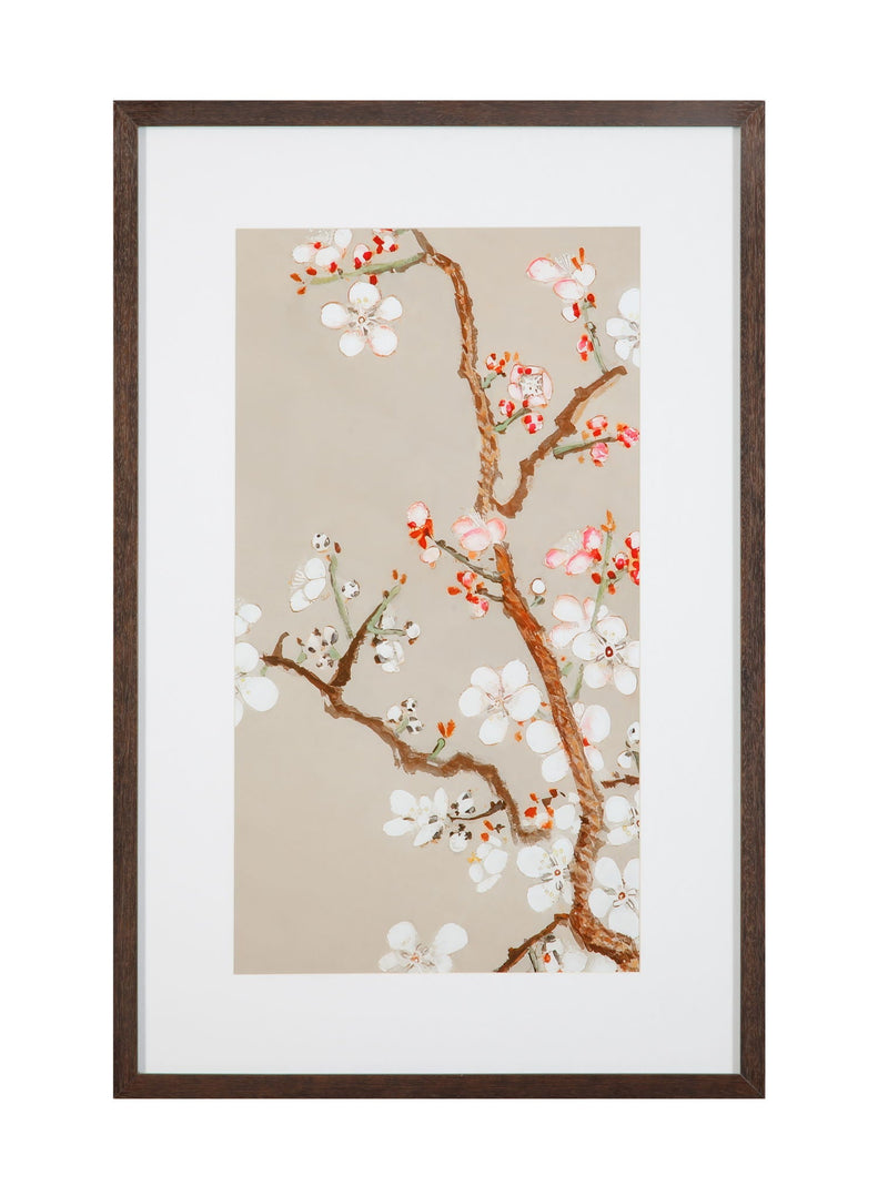 Pear Tree II Framed Print - Cream