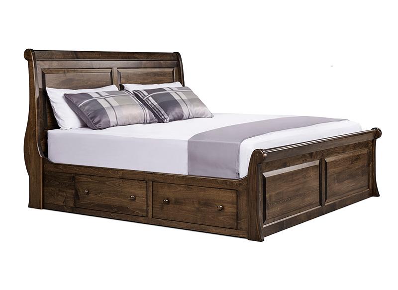 AlaCarte Charlton 4 Drawer Storage Bed Collection with Low Footboard
