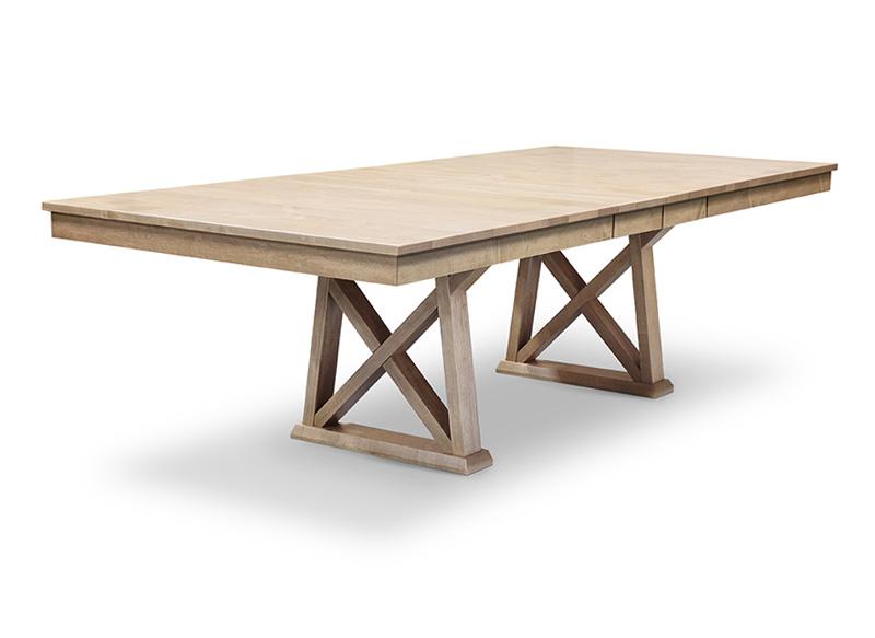 AlaCarte Retreat Dining Table with Double Pedestal Collection