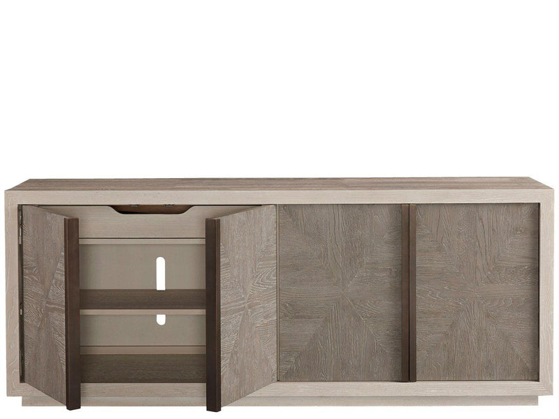 Modern Brinkley Credenza Dark Gray