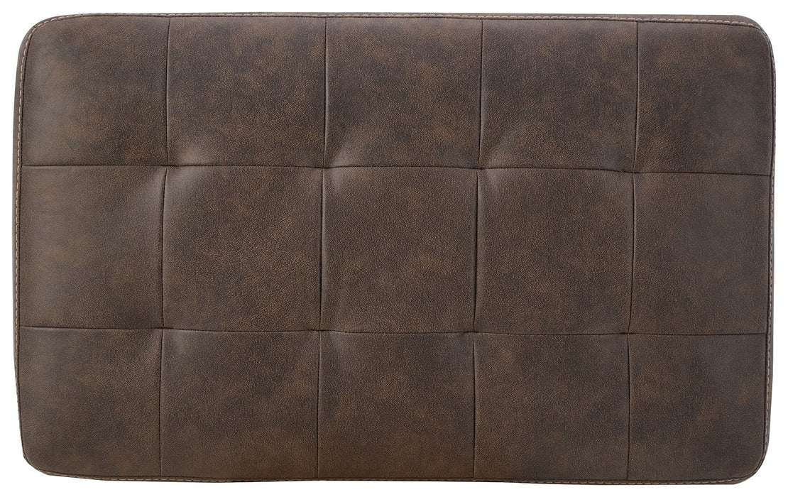 Maderla Ottoman - Walnut