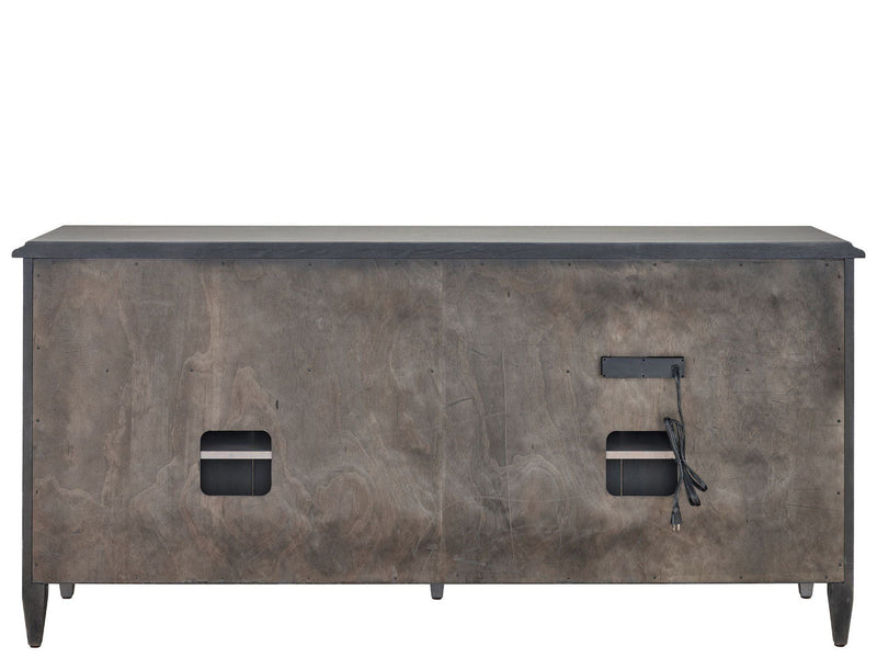 Past Forward Adelaide Credenza Dark Gray