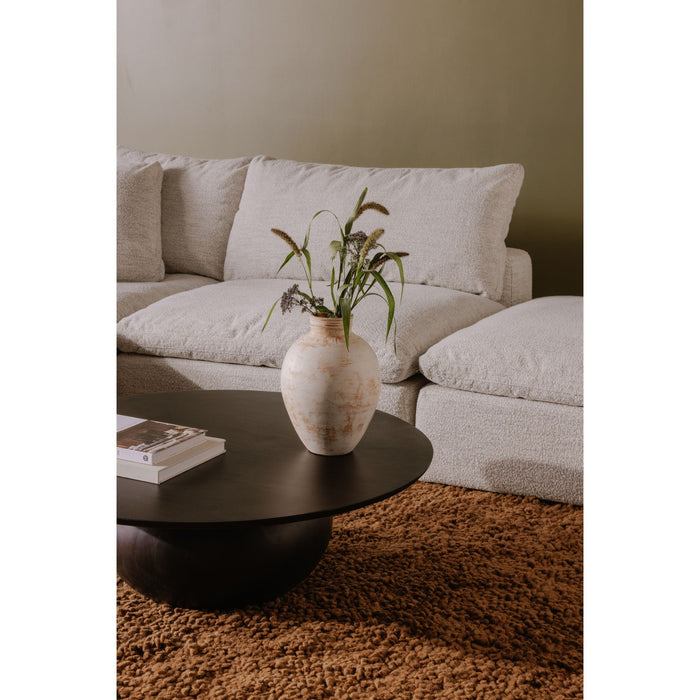 Bradbury - Large Wood Coffee Table - Blackened Acacia