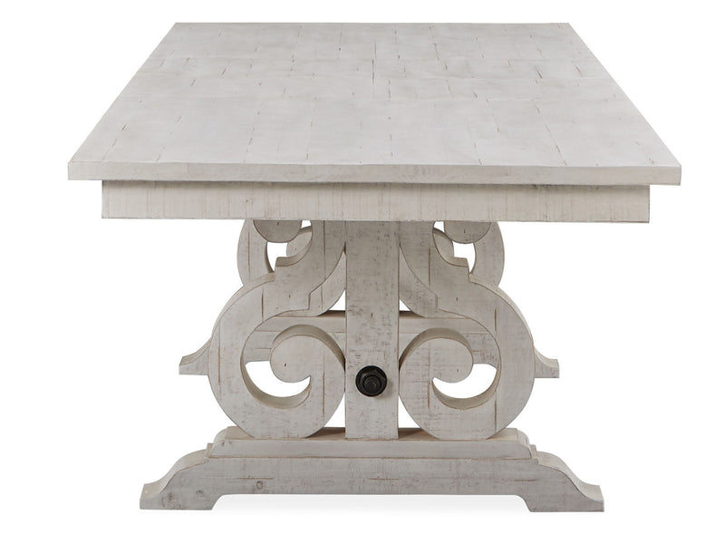 Bronwyn - Rectangular Dining Table - Alabaster
