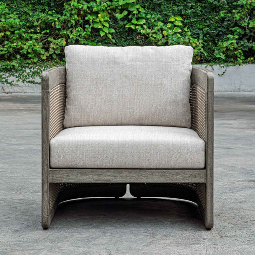 Dartmoor - Outdoor Barrel Chair - Weathered Gray