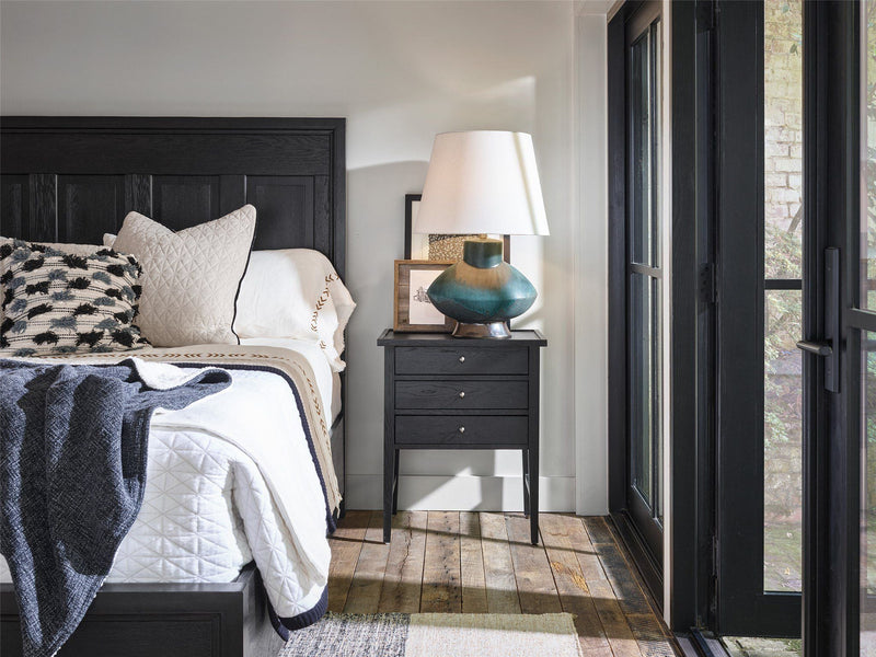 Modern Farmhouse Haines Bed Complete Black