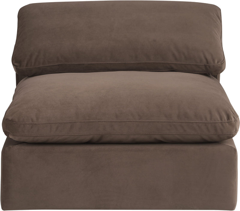 Comfy - Velvet Armless Chair