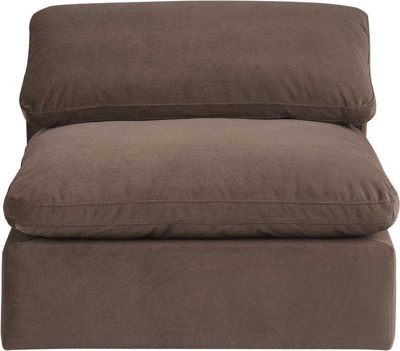 Comfy - Velvet Armless Chair