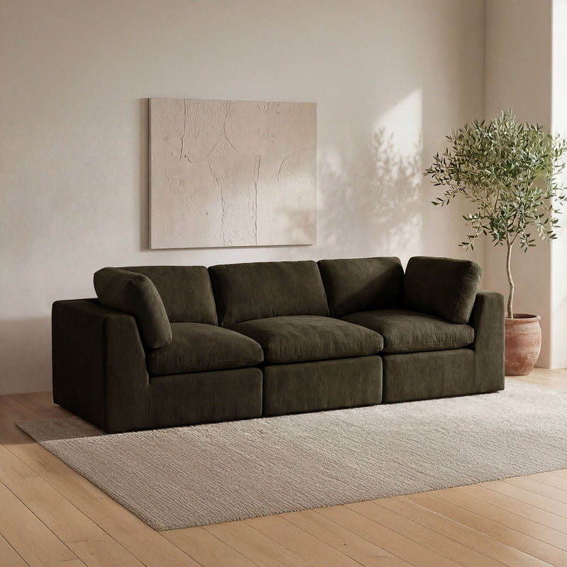 Cates - Slipper Chair - Dark Green