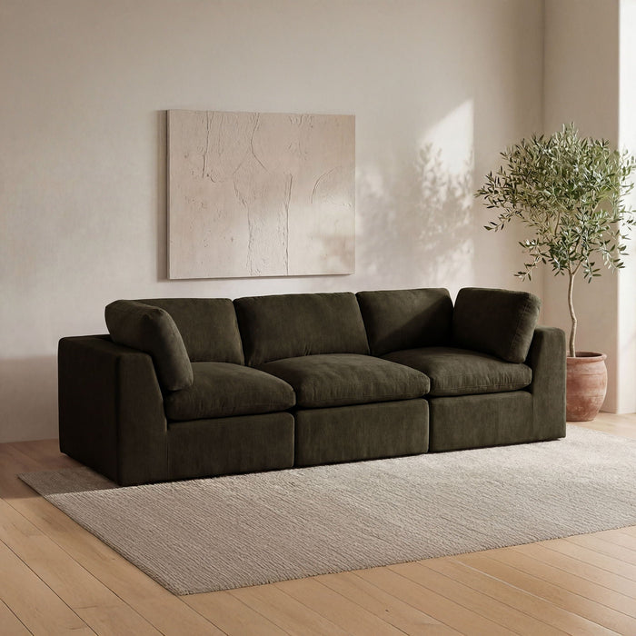 Cates - Slipper Chair - Dark Green