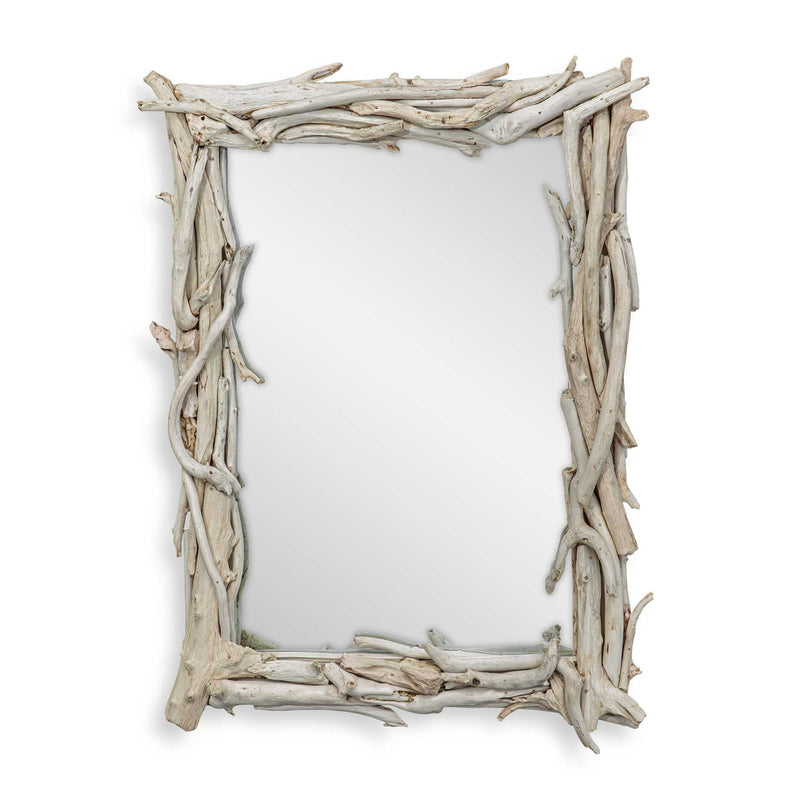 Rooted - Reflection Mirror - Bleached Teak