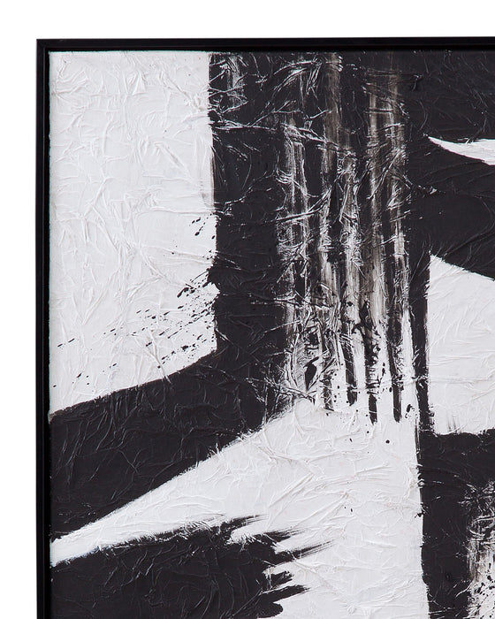 Black And White Canvas Art (Set of 2)