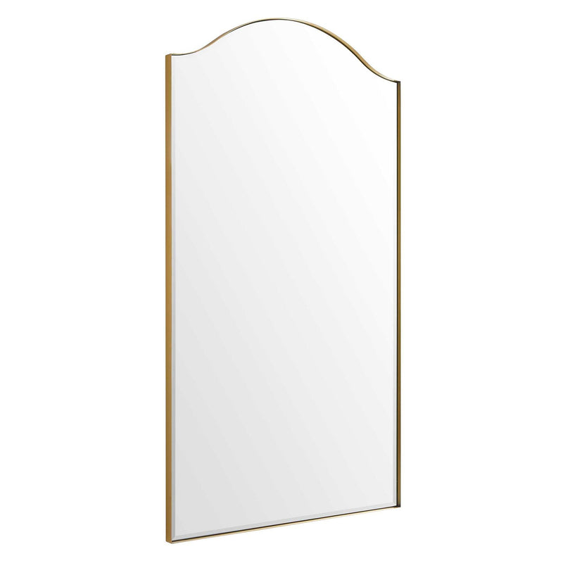 Mallorca - Arch Mirror - Brass