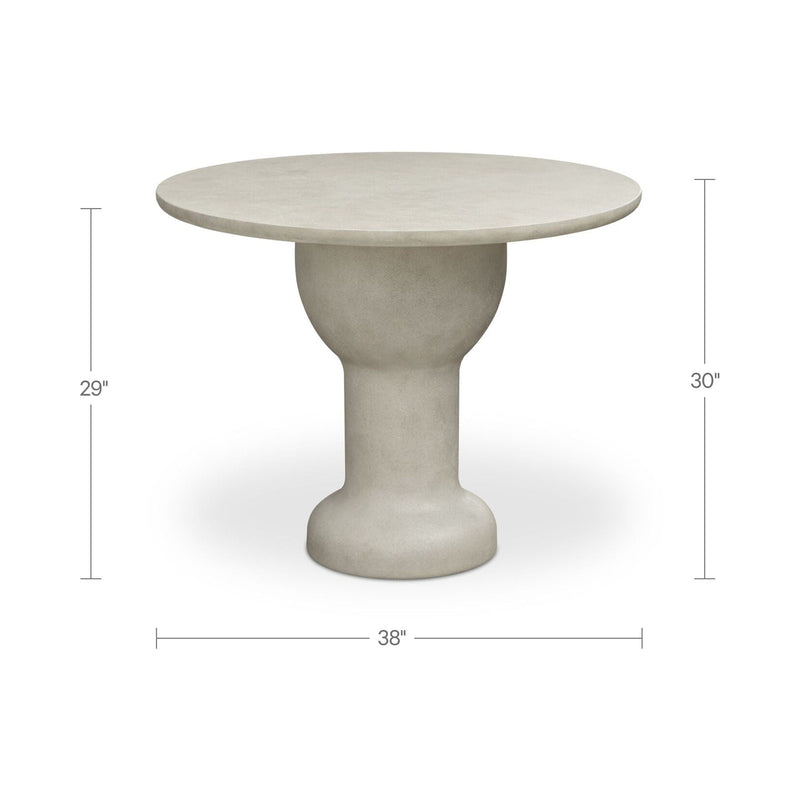 Magnolia - Outdoor Cafe Table - Cream