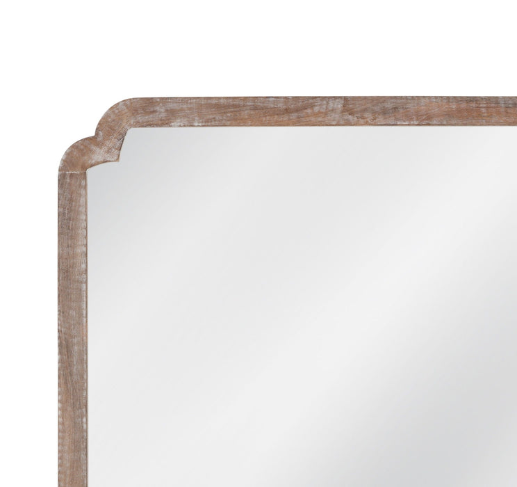 Lennox - Wall Mirror - Dark Brown