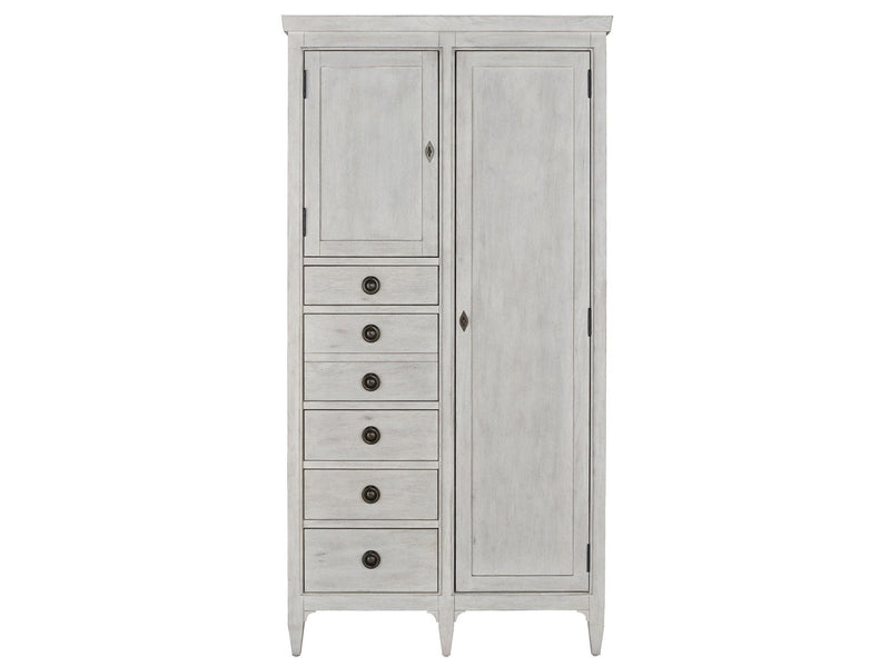 Past Forward Asher Cabinet Pearl Silver