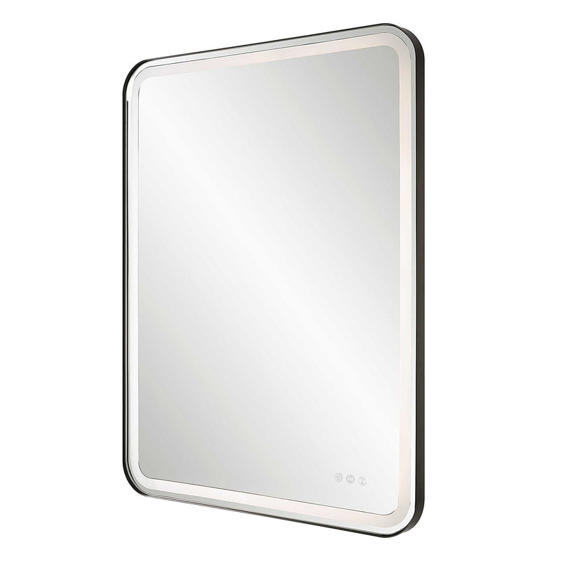 Crofton - Lighted Large Mirror - Black