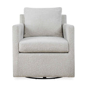 Tisdell - Swivel/Glider Chair - Cream