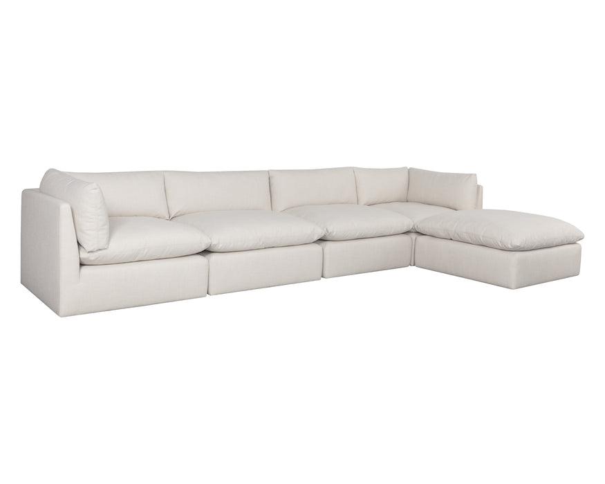 Reve Modular - Armless Chair - Effie Linen