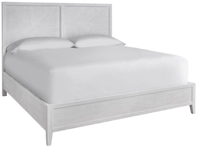 Modern Farmhouse Ames Bed Pearl Silver